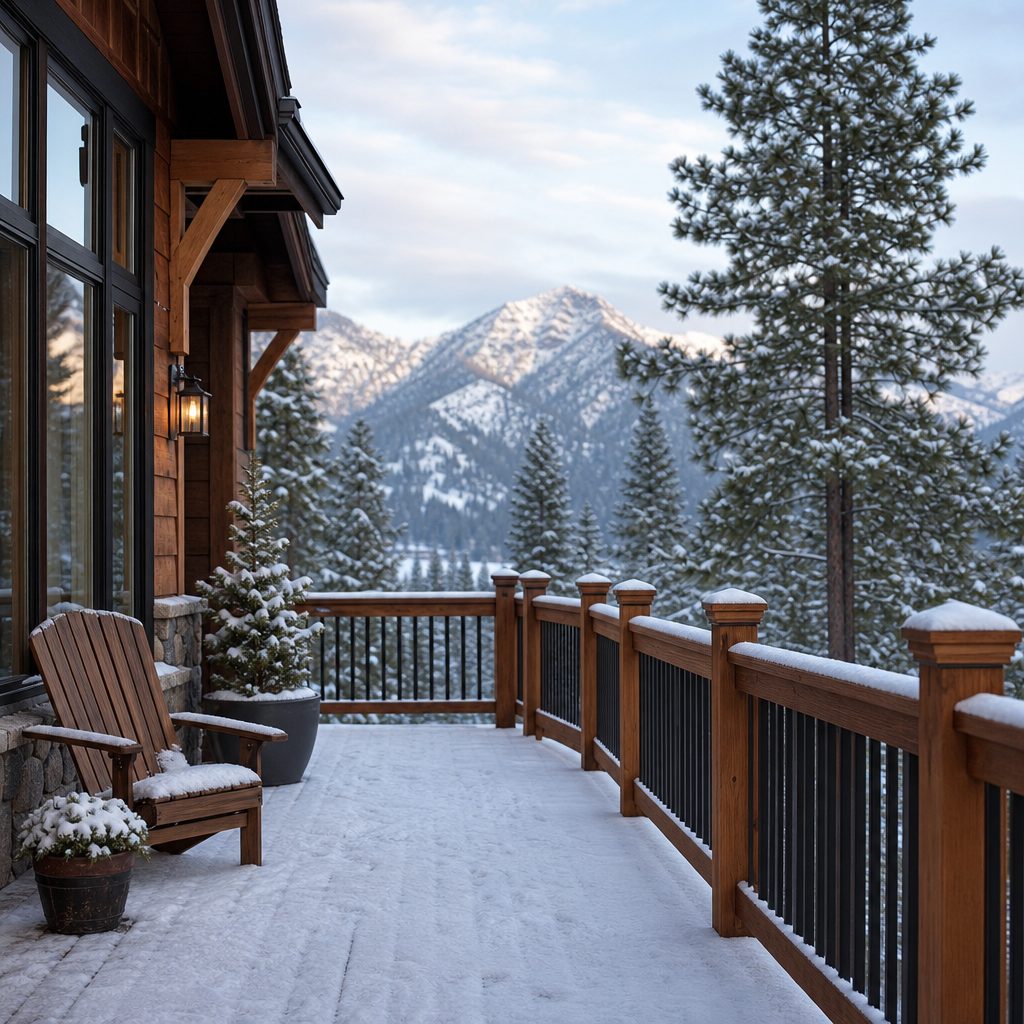 Deck Building in Northern Idaho: Materials, Permits, and Snow Load Planning