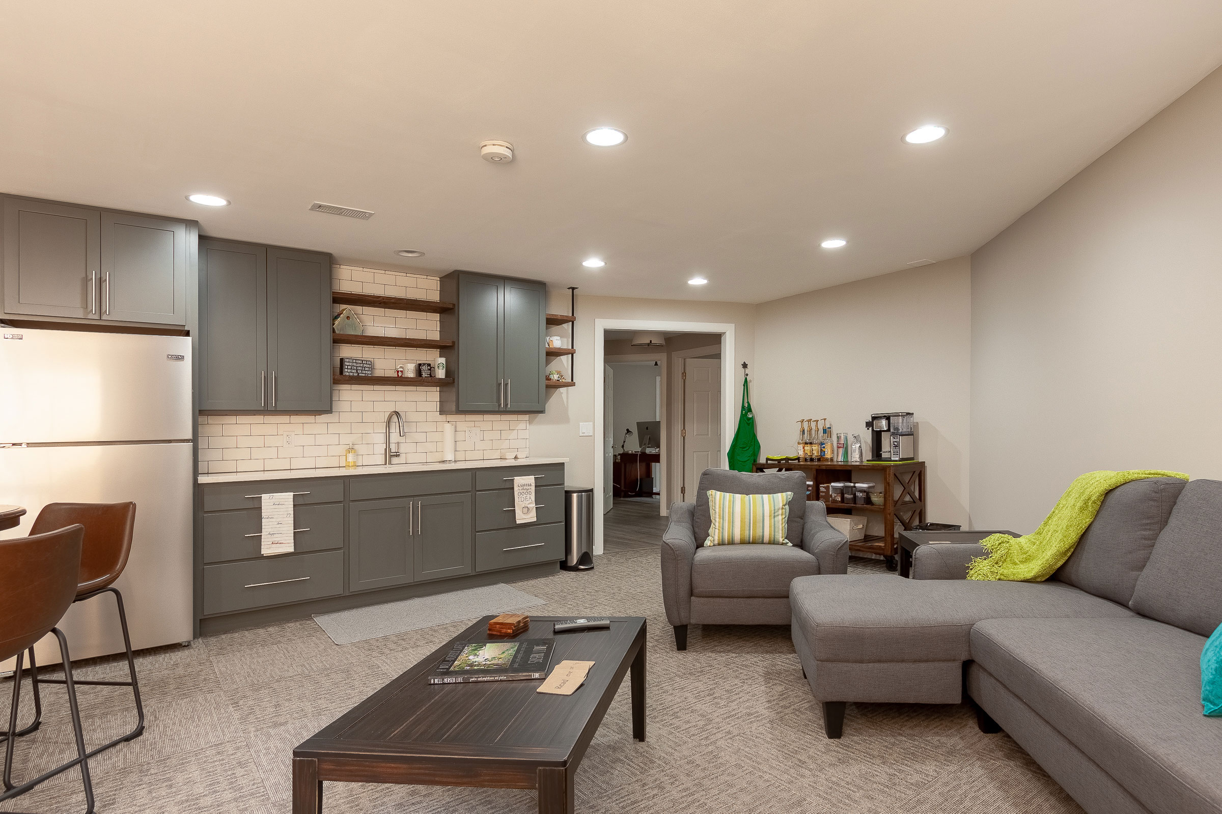 Room addition construction on an Idaho craftsman home by Vandenberg Construction